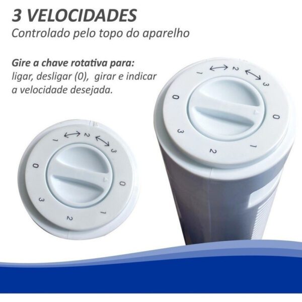 Ventilador Circulador de Ar Vertical - 110v - Image 5