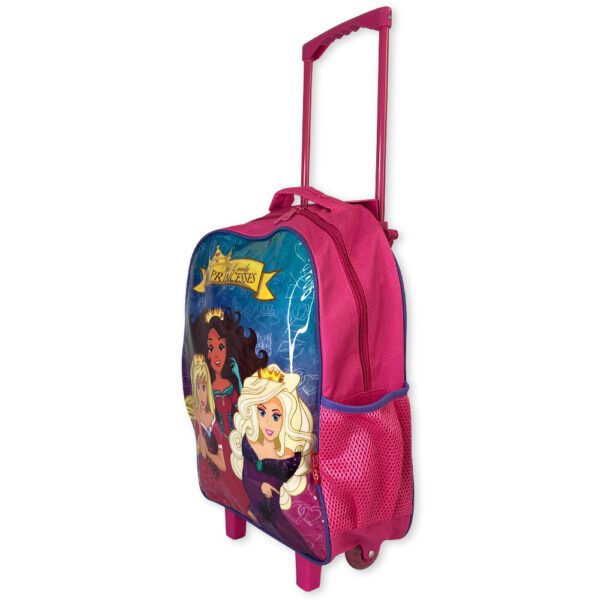 Kit Mochila Infantil Escolar com 3 peças Princesas Rosa - Image 6