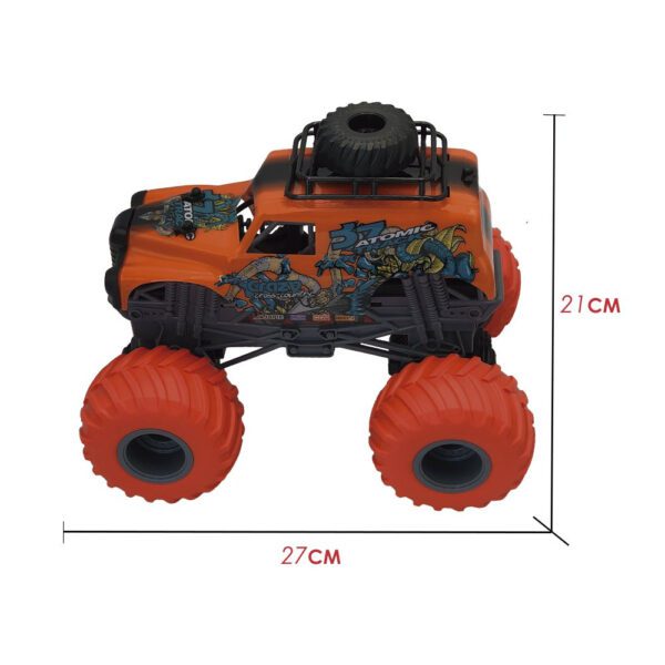 Carro de Controle Remoto Off Road Função Total - Laranja Atomic - Image 3