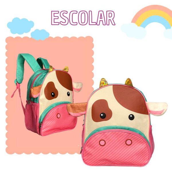 Mochila Infantil Com Alças - Vaquinha - Image 4